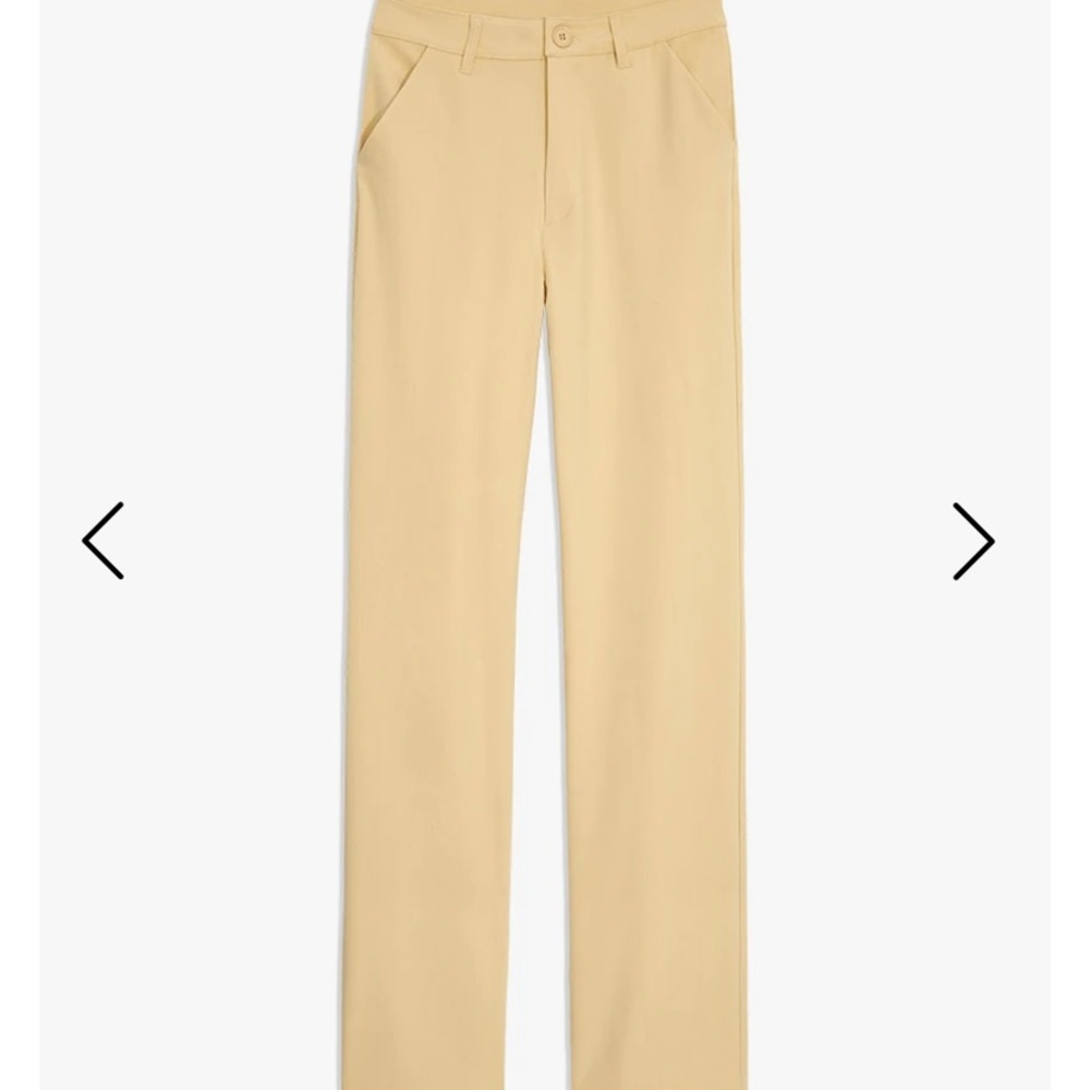 We Wore What Stretch Twill Trousers, Taupe